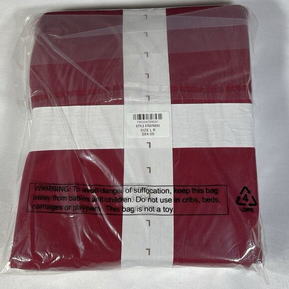 Soma Cool Nights Short Sleeve Pant Set Red Snuggle Up Plaid Large New - Picture 4 of 4